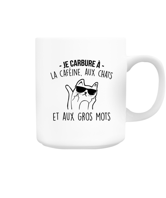 Campagne Je Carbure A La Cafeine Aux Chats Et Aux Gros Mots Madame Connasse
