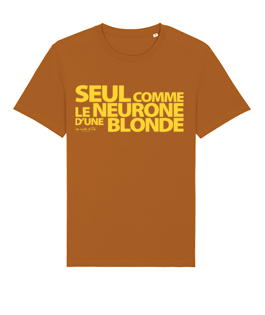 Seul comme le neurone d'une blonde