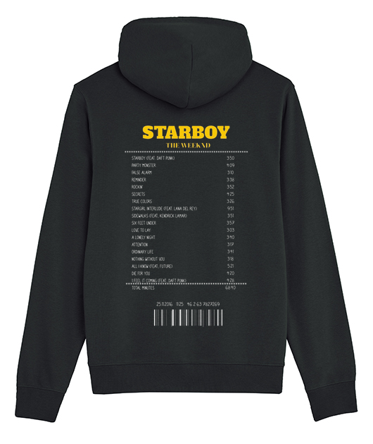 SWEATSHIRT RECEIPT THE WEEKND - Vue 2