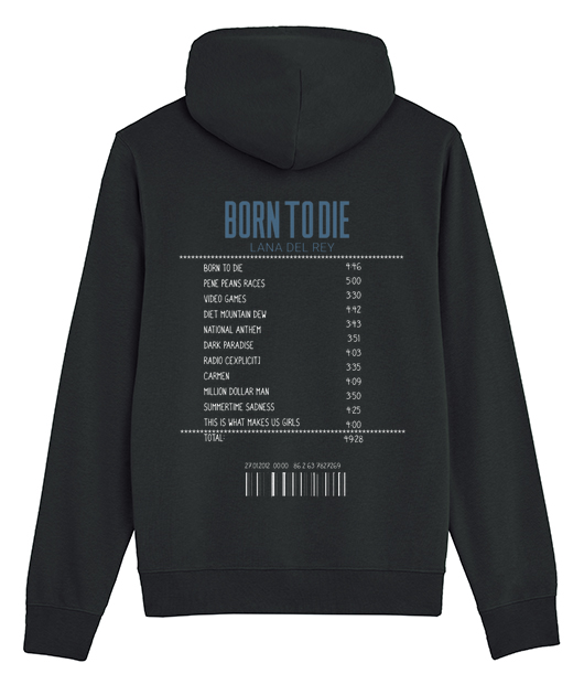 SWEATSHIRT RECEIPT LANA DEL REY - Vue 2