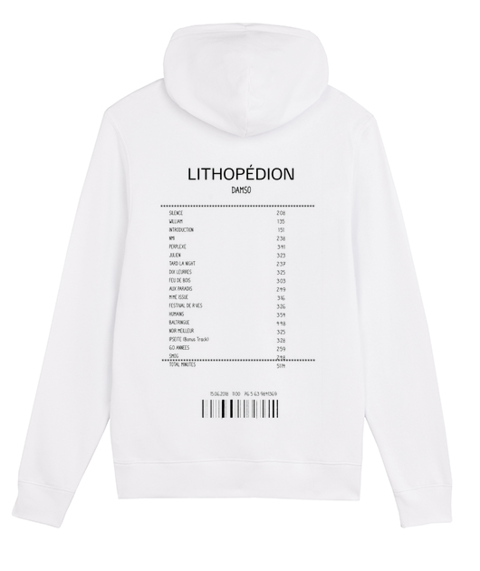 SWEATSHIRT RECEIPT DAMSO - Vue 2