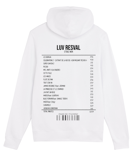 SWEATSHIRT RECEIPT LUV RESVAL (ÉTOILE NOIR) - Vue 2