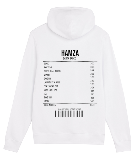 SWEATSHIRT RECEIPT HAMZA (SANTA SAUCE) - Vue 2