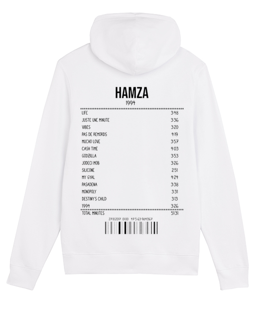 SWEATSHIRT RECEIPT HAMZA (1994) - Vue 2