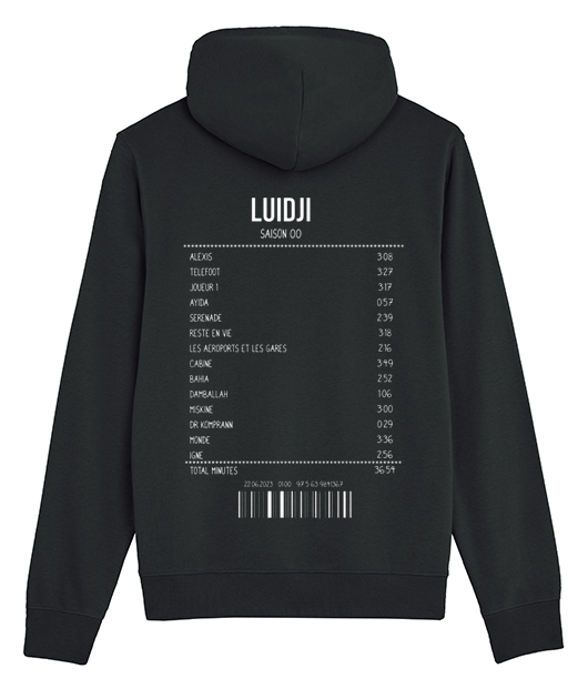 SWEATSHIRT RECEIPT LUIDJI (SAISON 00) - Vue 2