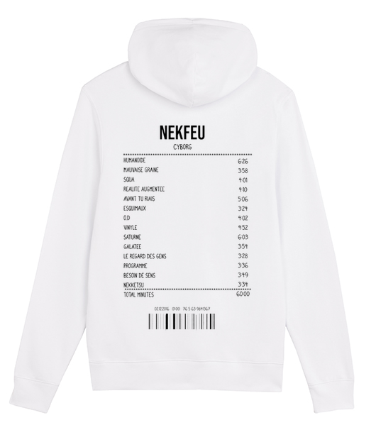 SWEATSHIRT RECEIPT NEKFEU (CYBORG) - Vue 2