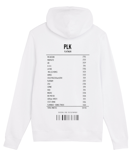 SWEATSHIRT RECEIPT PLK (PLATINUM) - Vue 2
