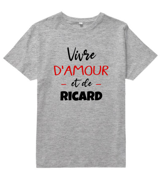 VIVRE D'AMOUR ET DE RICARD TP