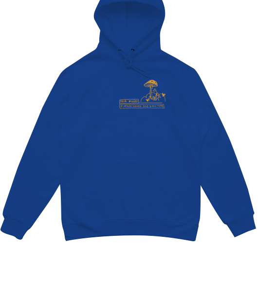 doo doo doo blue hoodie